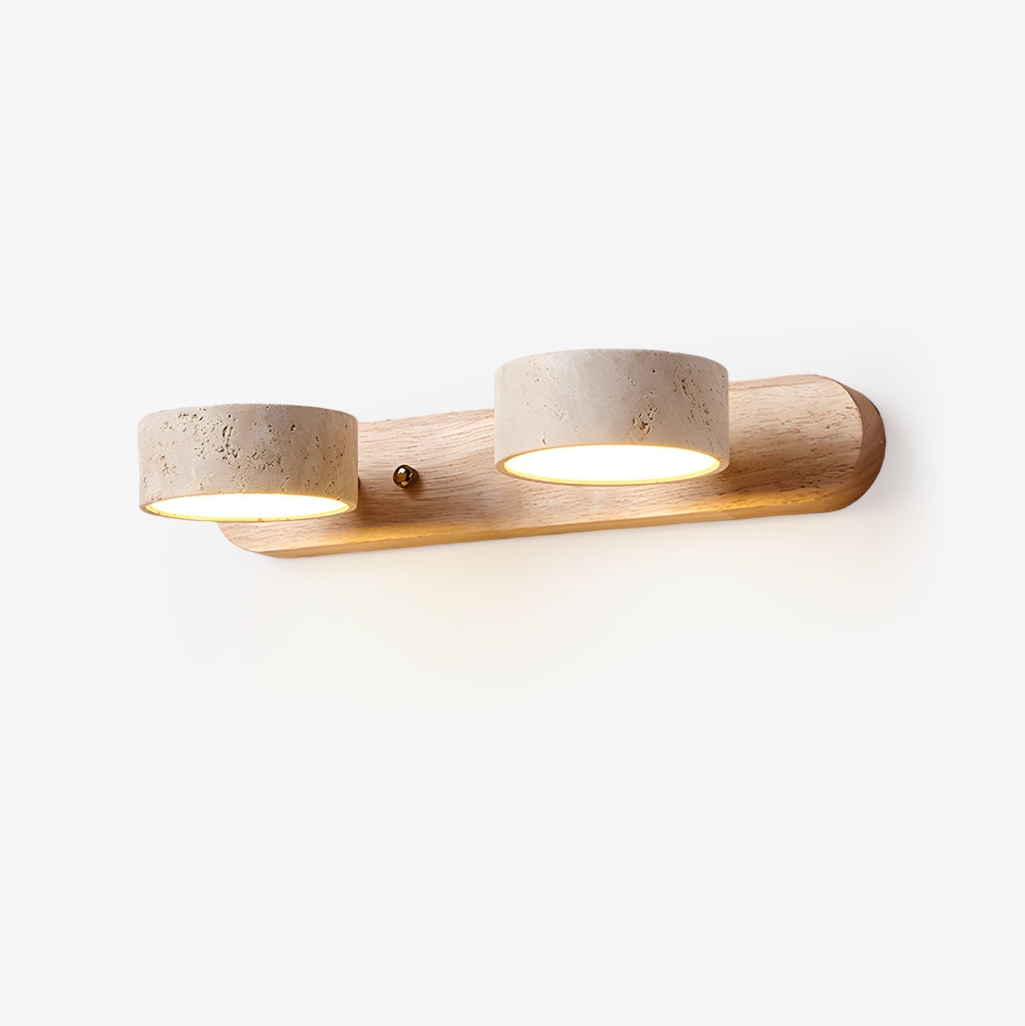travertine-duo-wall-light-anzaz-Walnut Color-1