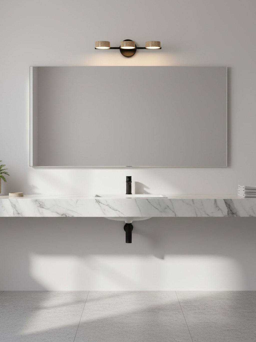 traviso-beam-vanity-light-anzaz-Yellow Travertine & Black-8