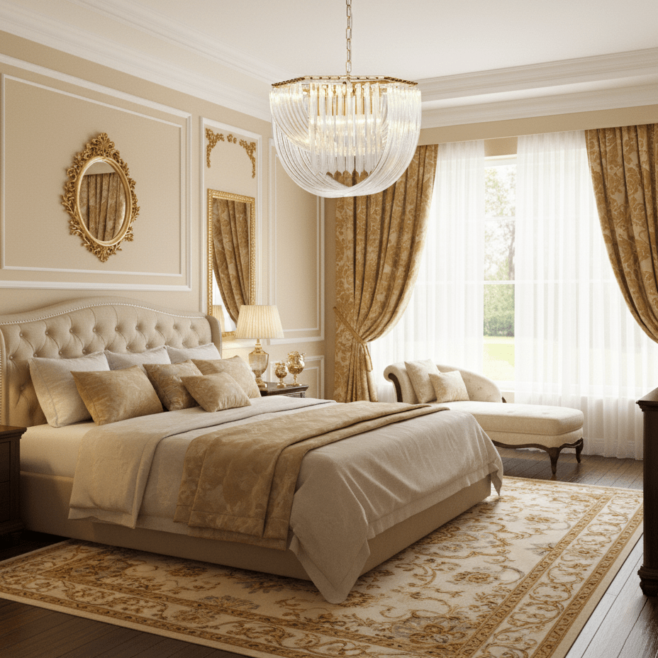 trevi-murano-chandelier-anzaz-Gold & Clear-4