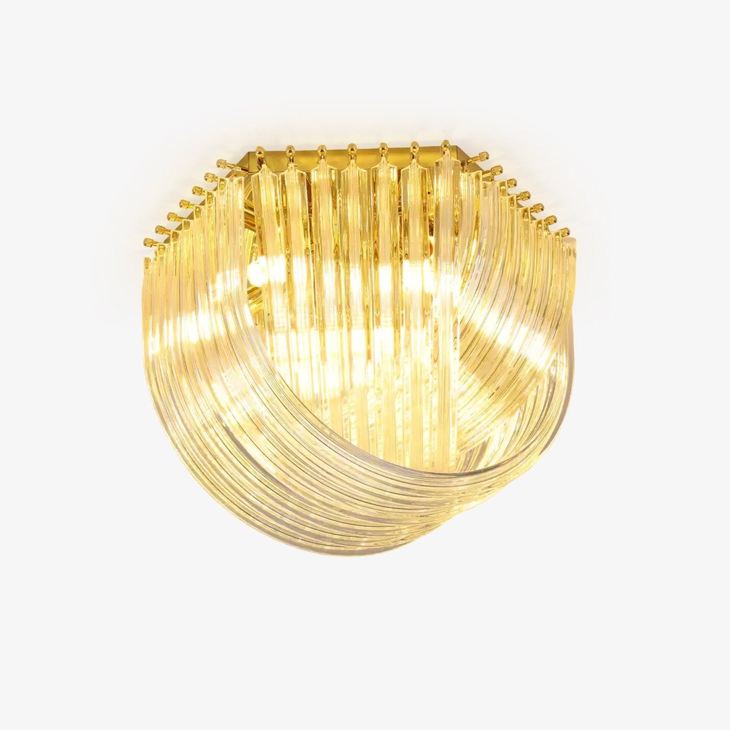 trevi-murano-ceiling-lamp-anzaz-Gold & Clear-1