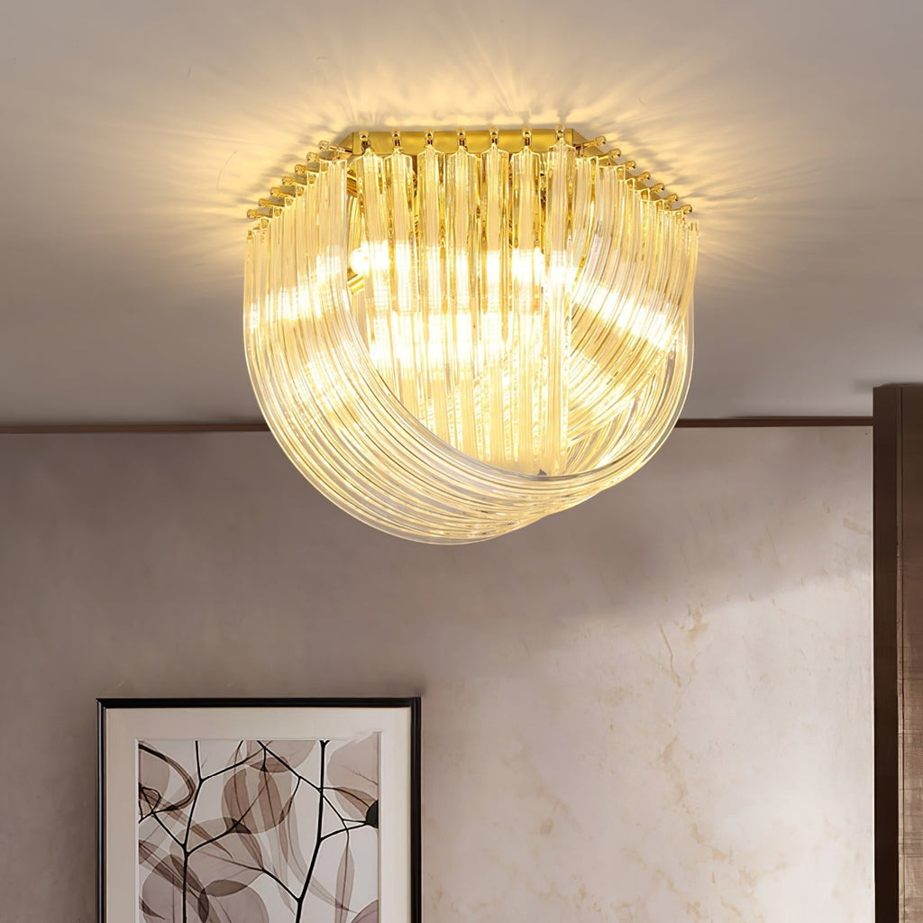 trevi-murano-ceiling-lamp-anzaz-Gold & Clear-2