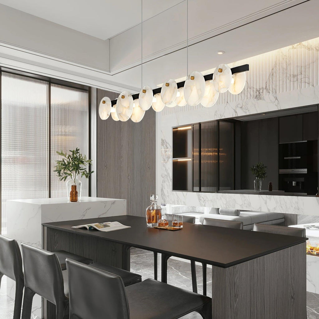 trinidad-dining-room-chandelier-anzaz-Brass & White-5