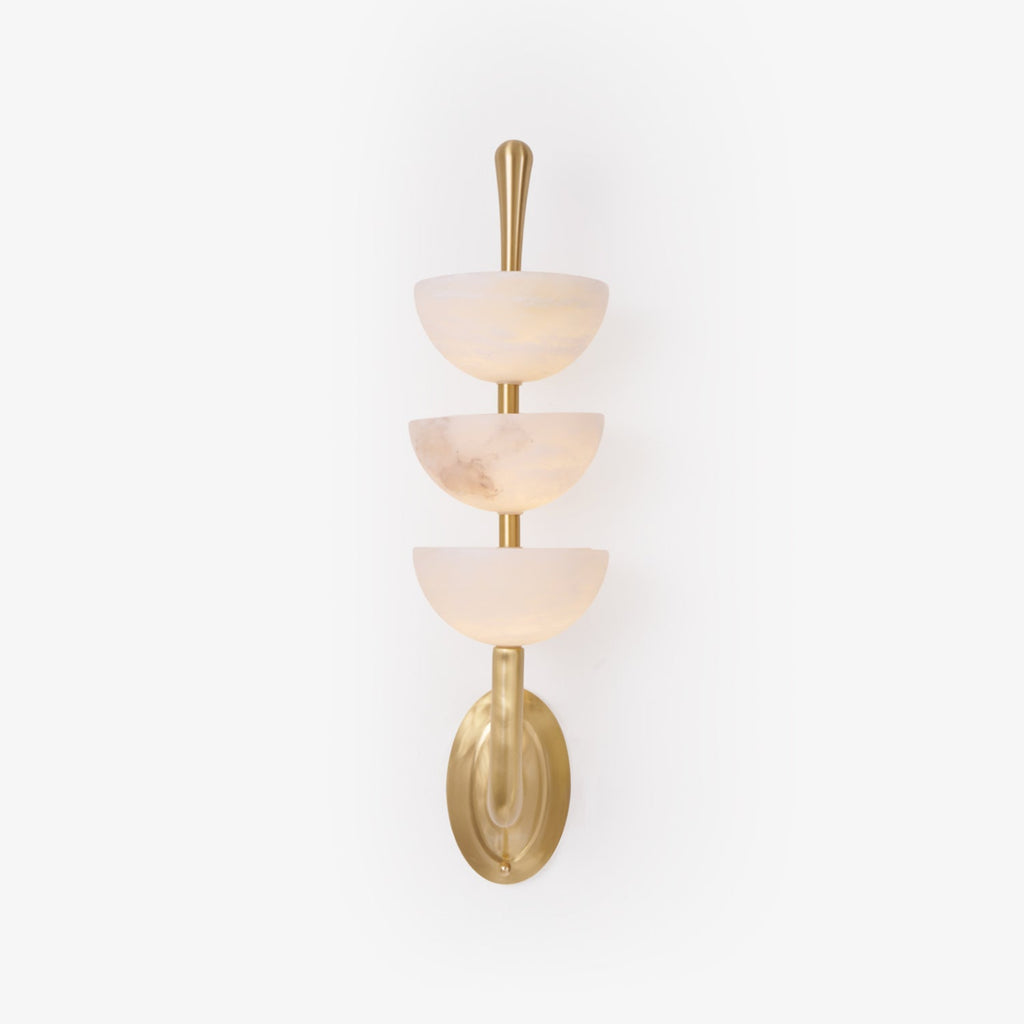 triple-alabaster-wall-sconce-anzaz-Brass & Warm Light-1