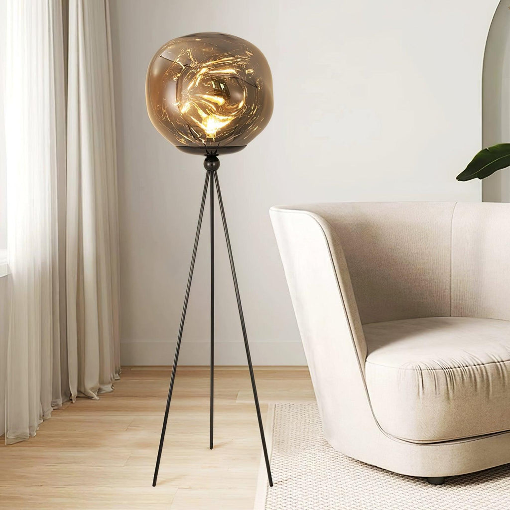 lava-tripod-rock-floor-lamp-anzaz-Rose Gold & Gold-3