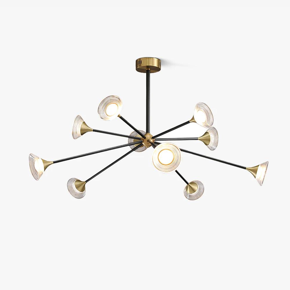 tristan-chandelier-anzaz-Gold & Transparent-1
