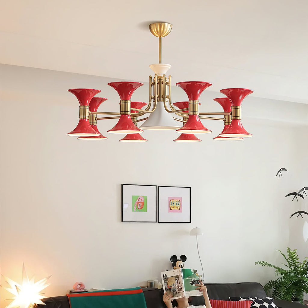 tromina-chandelier-anzaz-Gold & Red-2