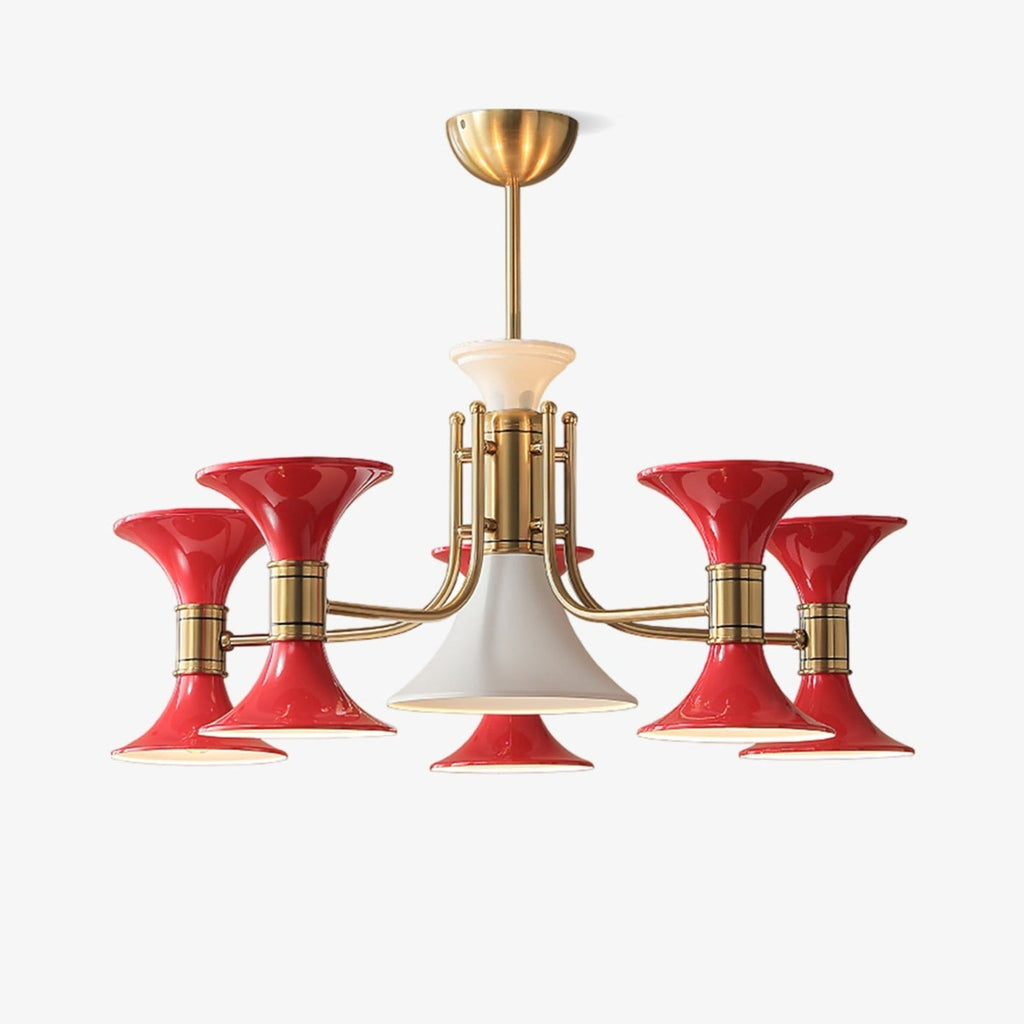tromina-chandelier-anzaz-Gold & Red-1