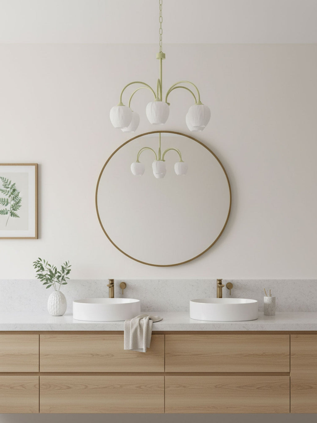 tulip-matcha-chandelier-anzaz-Creamy white & White glass-6