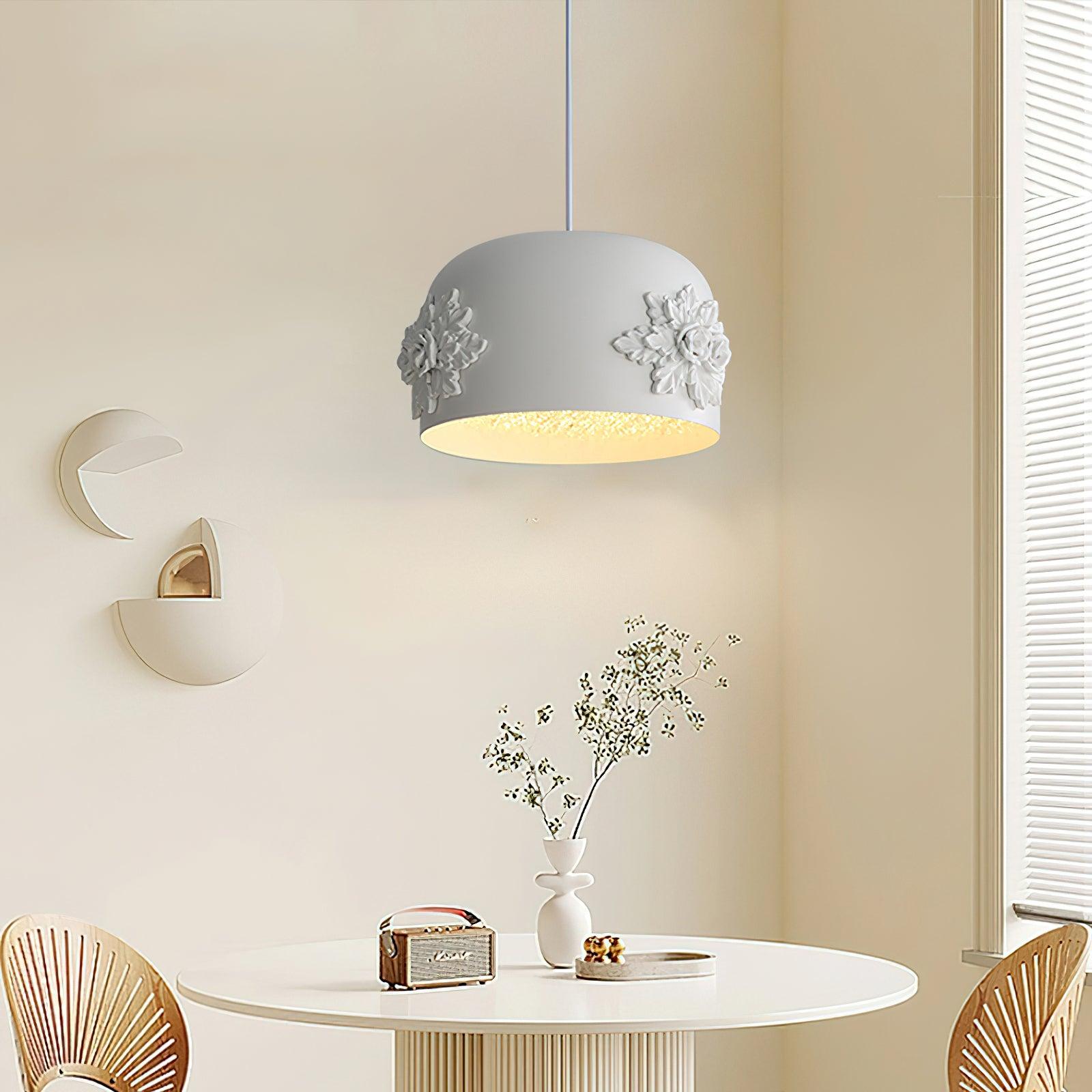 tuz-pendant-light-anzaz-White & Chrome-3