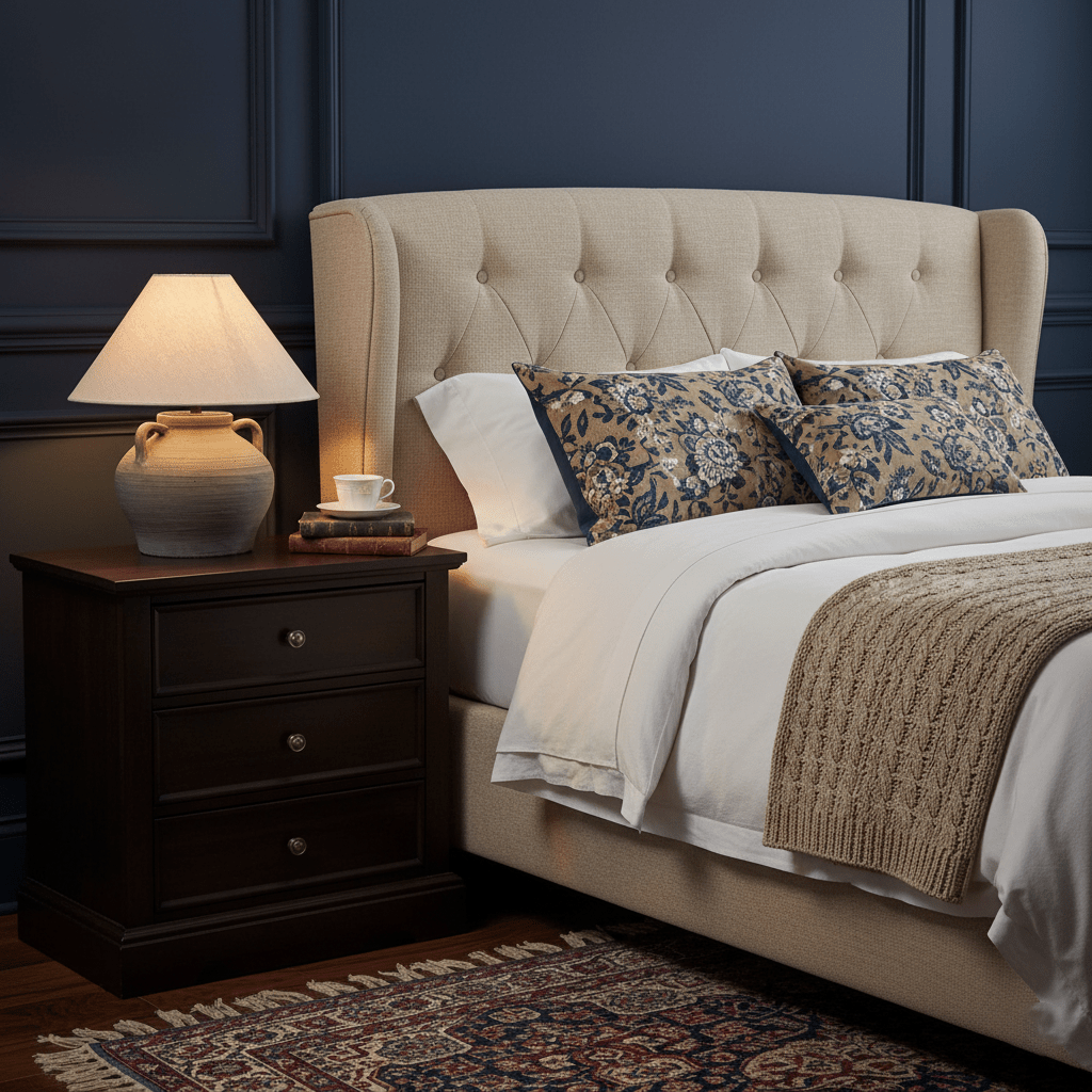 two-handled-ceramic-jar-table-lamp-anzaz-Terracotta color & Beige-4