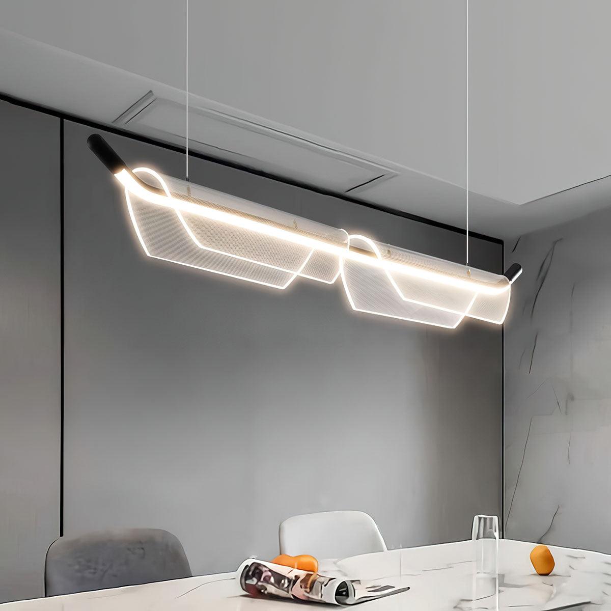 two-boats-acrylic-pendant-light-anzaz-Gold & Clear-5