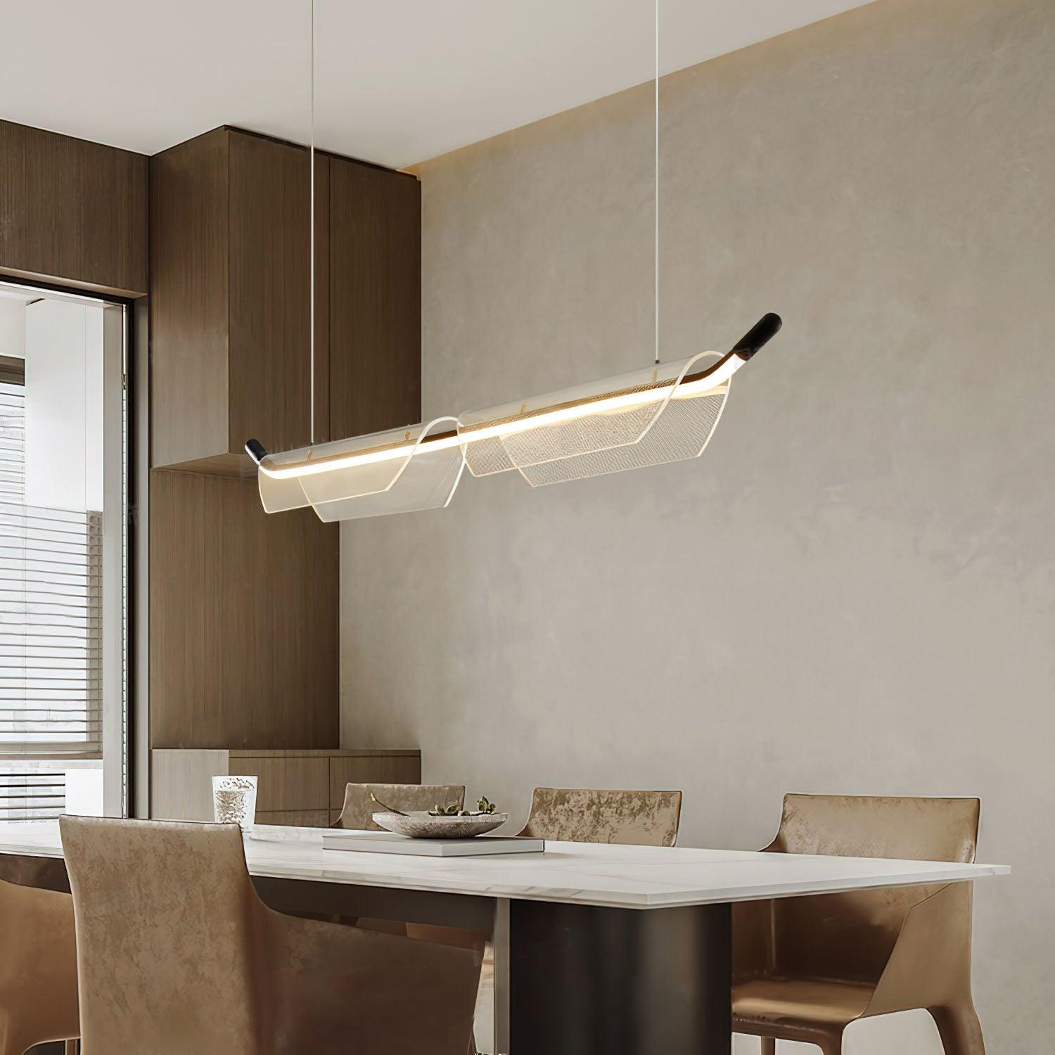 two-boats-acrylic-pendant-light-anzaz-Black & Clear-2