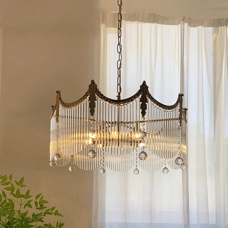 vacarro-chandelier-anzaz-Copper ＆ Clear-2