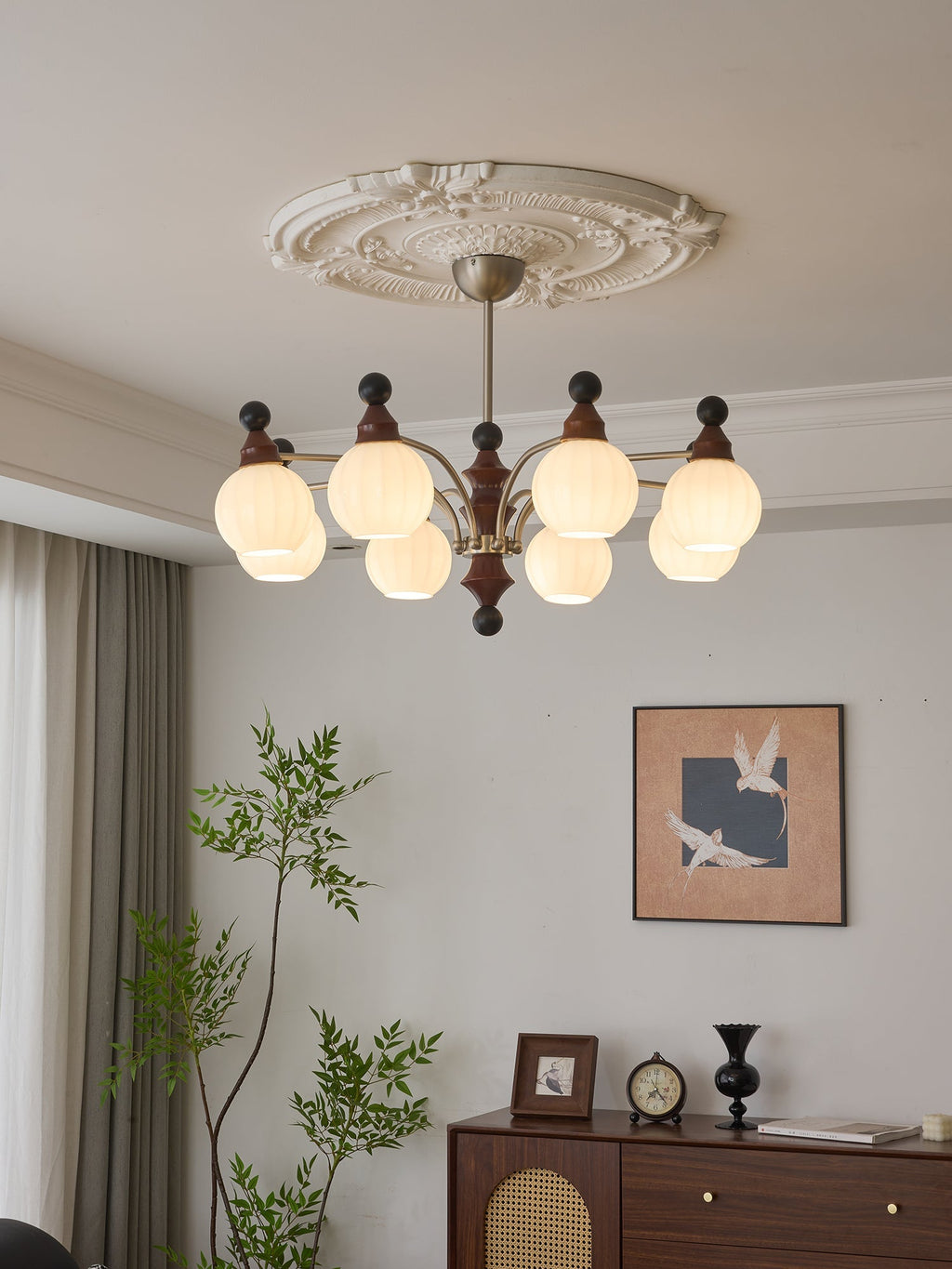 valerio-chandelier-anzaz-Walnut Color & Nickel & White-3