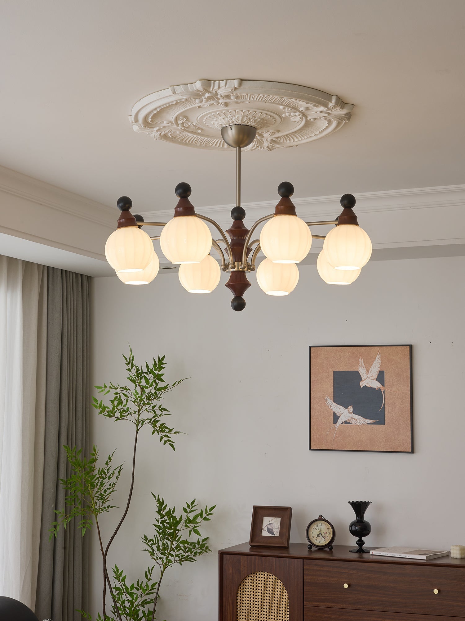 valerio-chandelier-anzaz-Walnut Color & Nickel & White-3