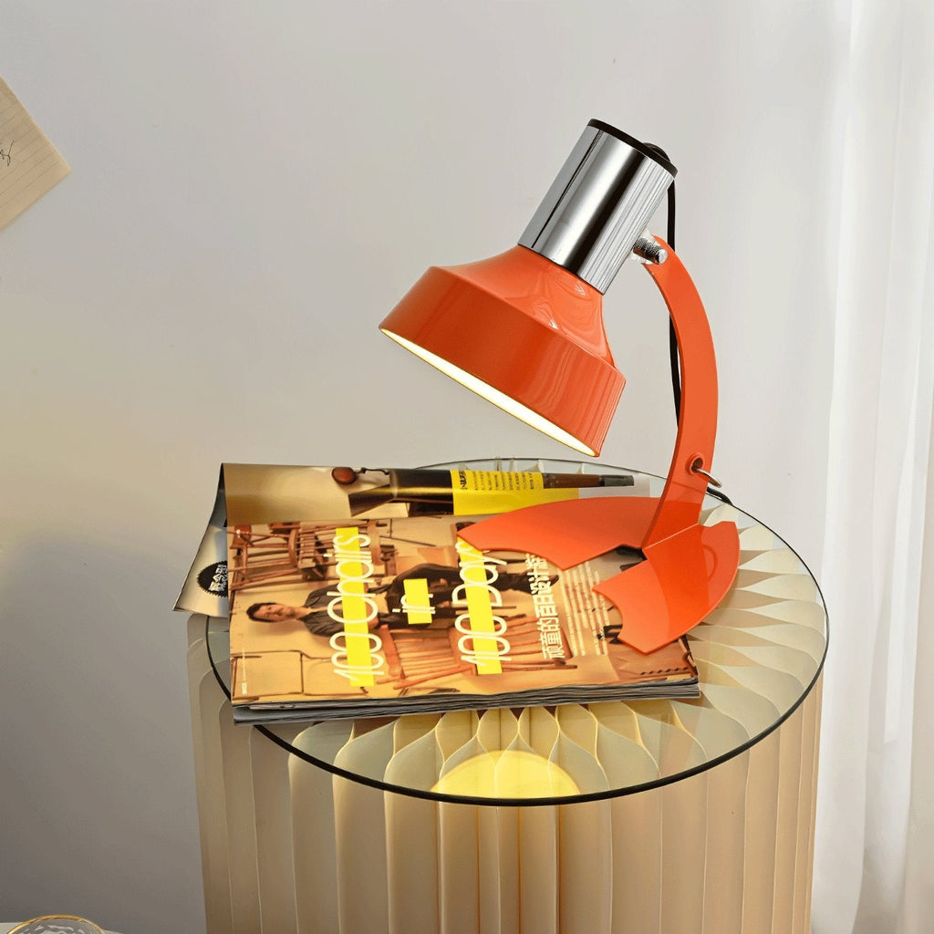 verde-flex-arch-table-lamp-anzaz-Orange & Chrome-2