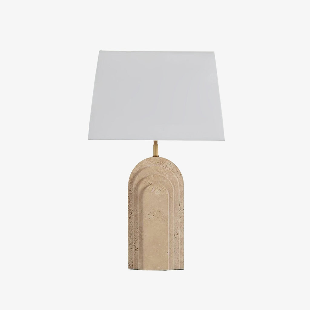 verdura-travertine-table-lamp-anzaz-Yellow Travertine & White-1
