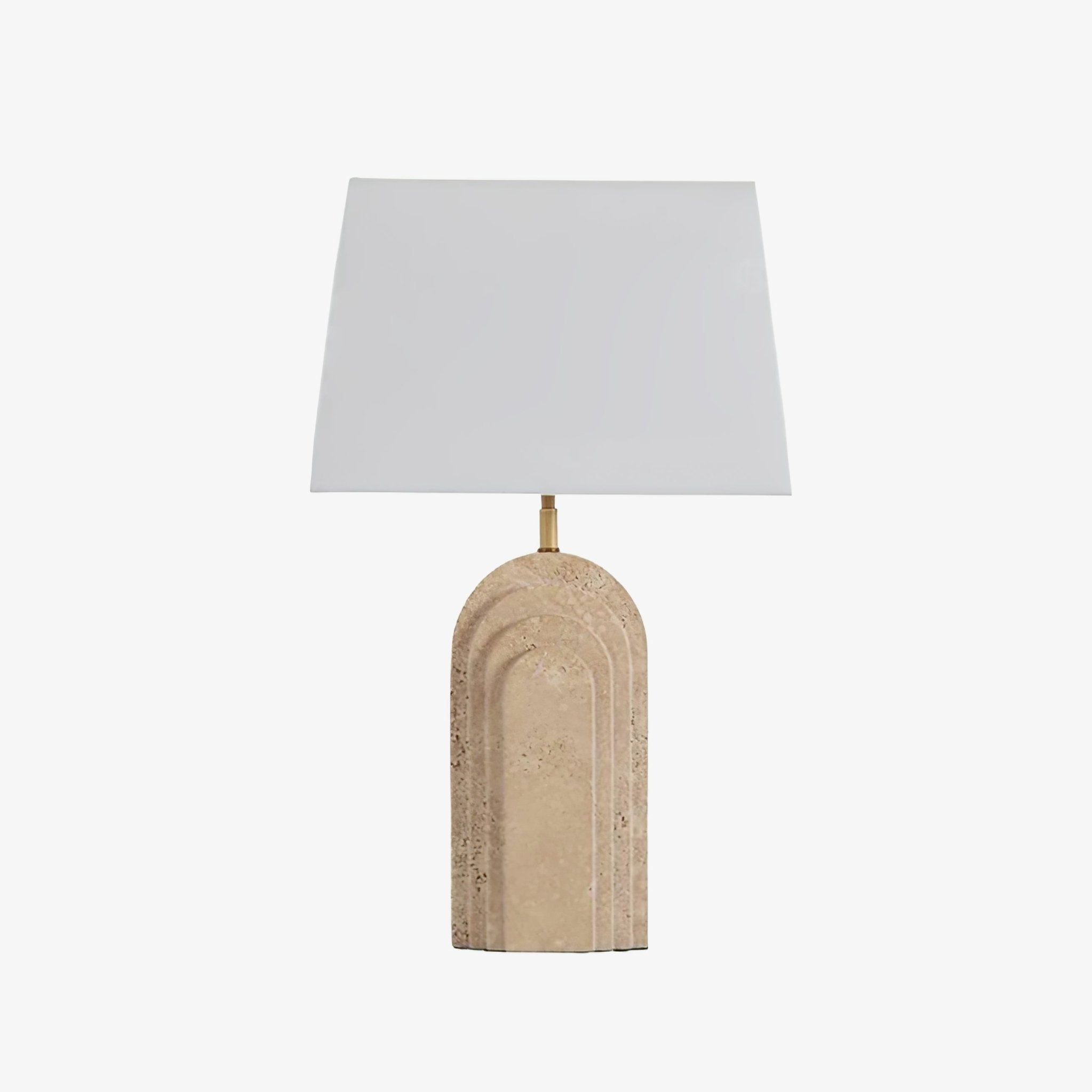 verdura-travertine-table-lamp-anzaz-Yellow Travertine & White-1