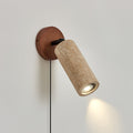versa-stone-adjustable-plug-in-wall-light-anzaz-Walnut Color & Yellow Travertine-4