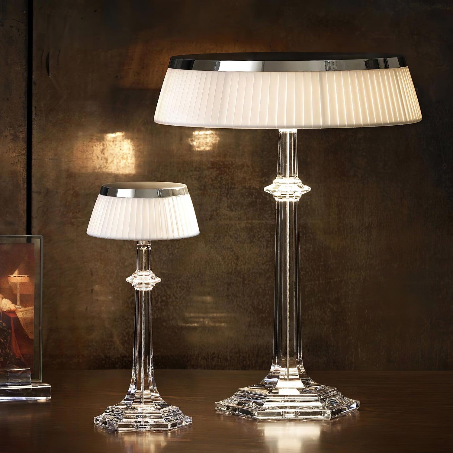 versailles-table-lamp-anzaz-Chrome & Clear & Blue lampshade-17