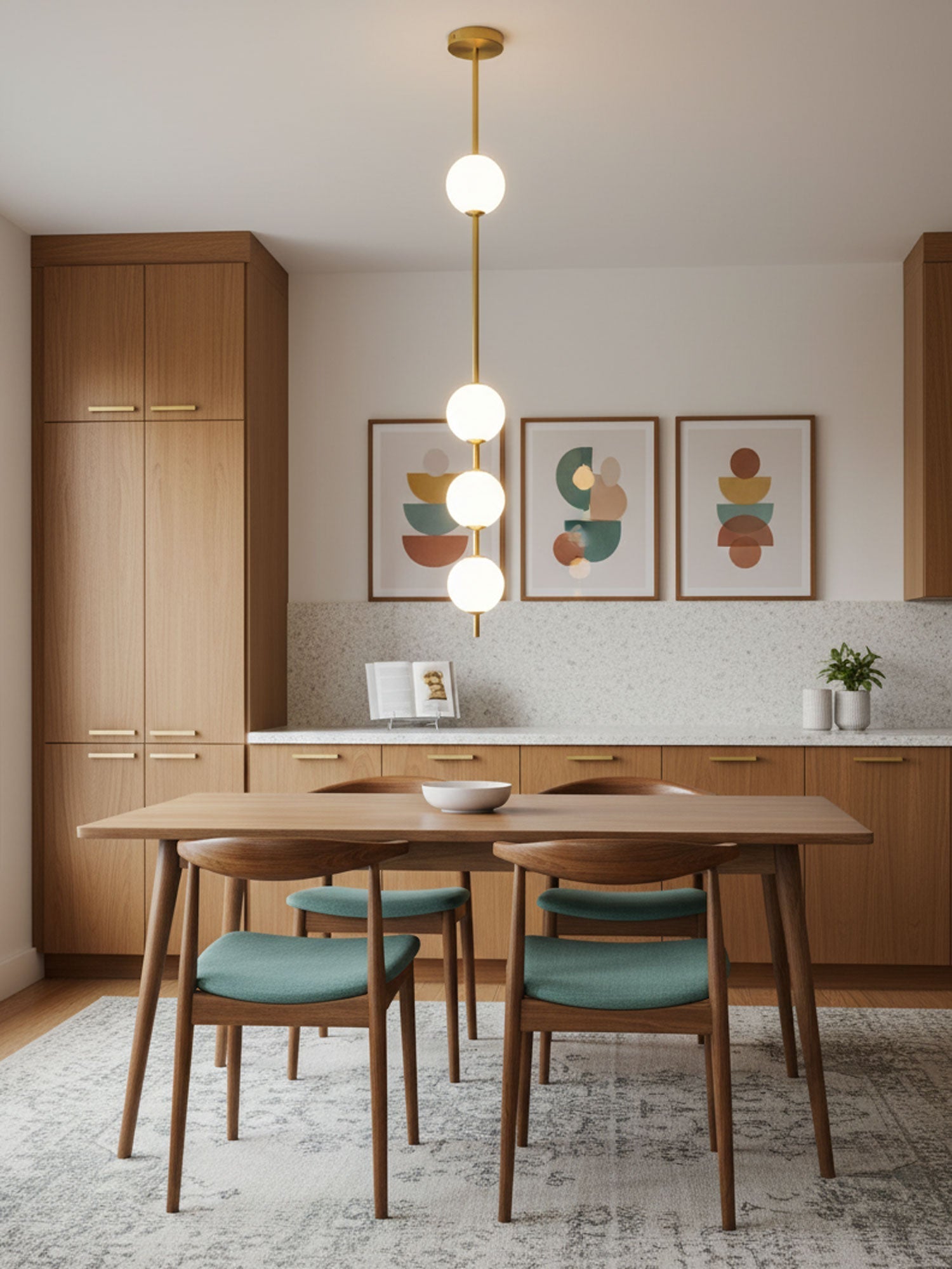 vertical-balls-pendant-lamp-anzaz-Brass & Plastic ball-10