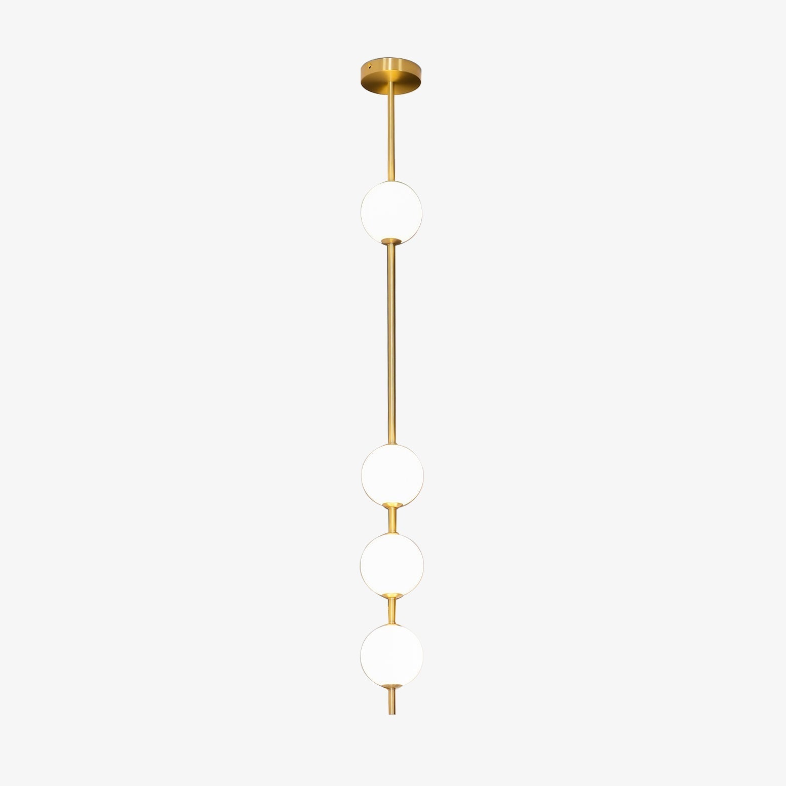 vertical-balls-pendant-lamp-anzaz-Brass & Plastic ball-1