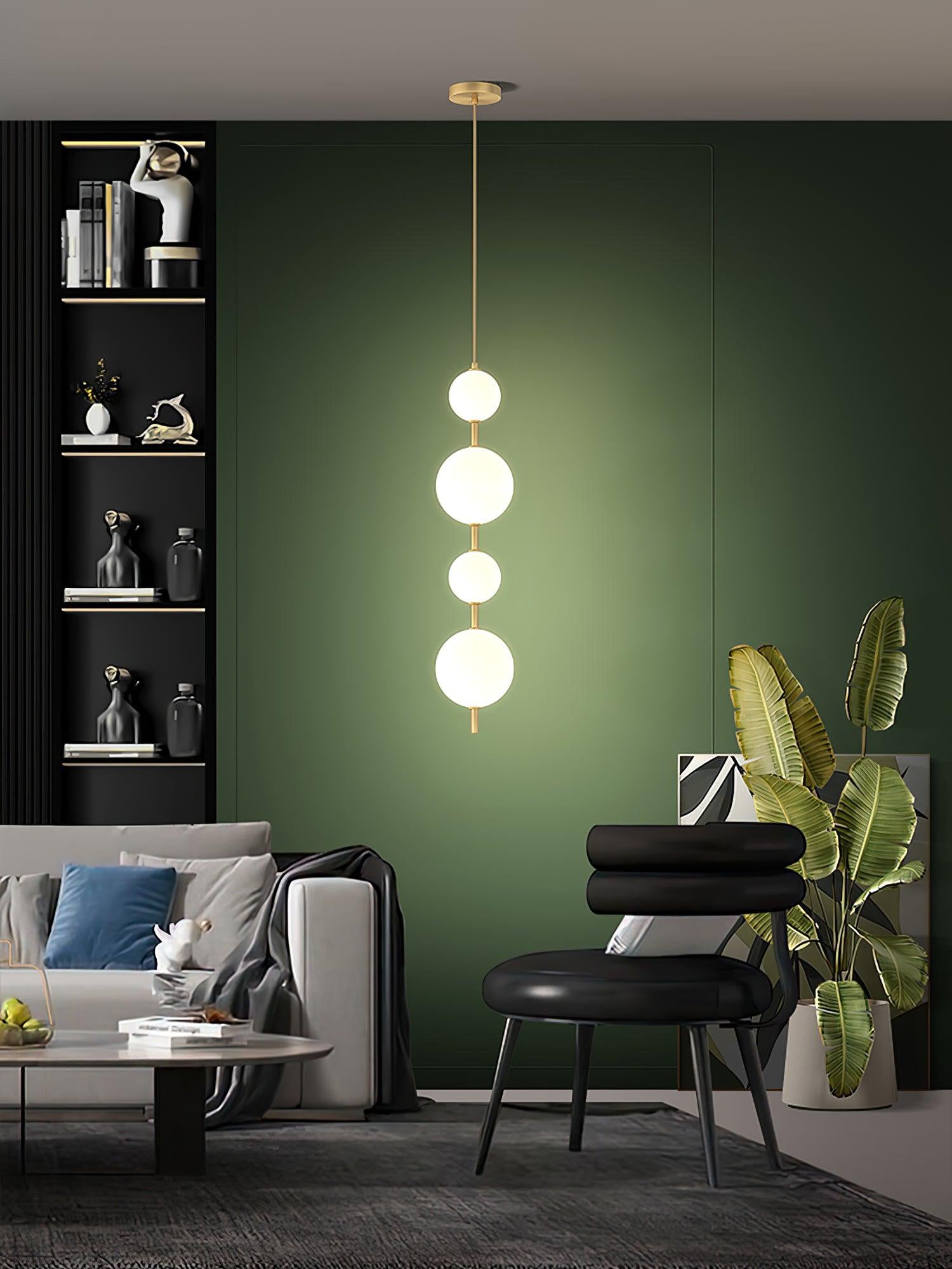 vertical-globe-pendant-lamp-anzaz-Brass & Glass ball-9