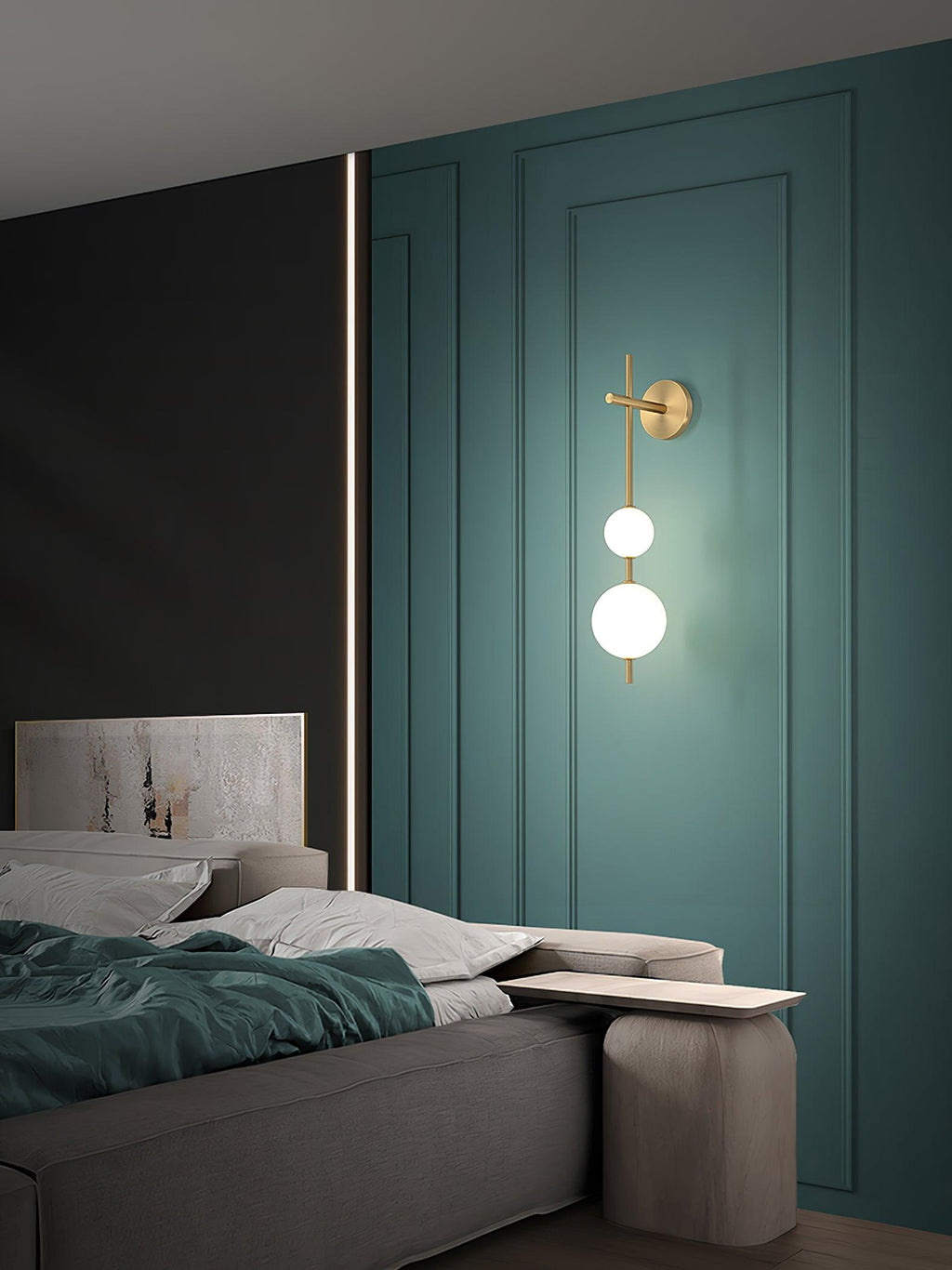 vertical-globe-plug-in-wall-lamp-anzaz-Black & Glass ball-19