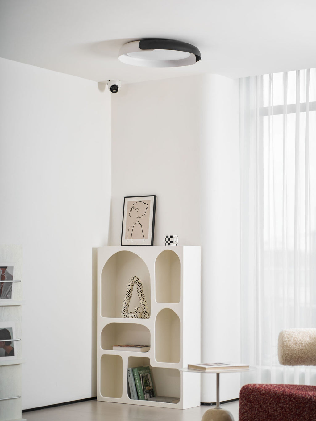 vikaey-ceiling-light-anzaz-White & Black-3
