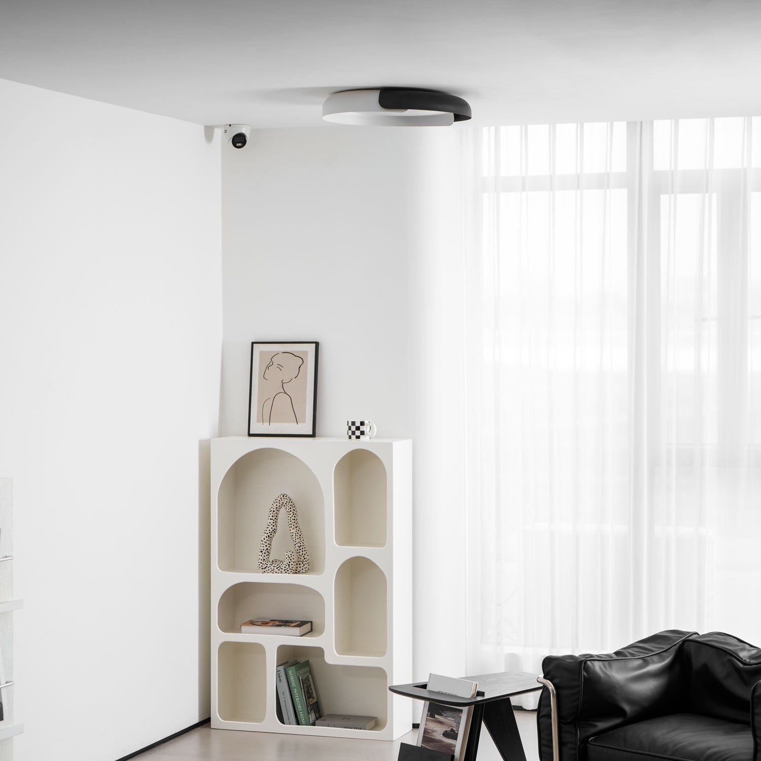 vikaey-ceiling-light-anzaz-White & Grey-6