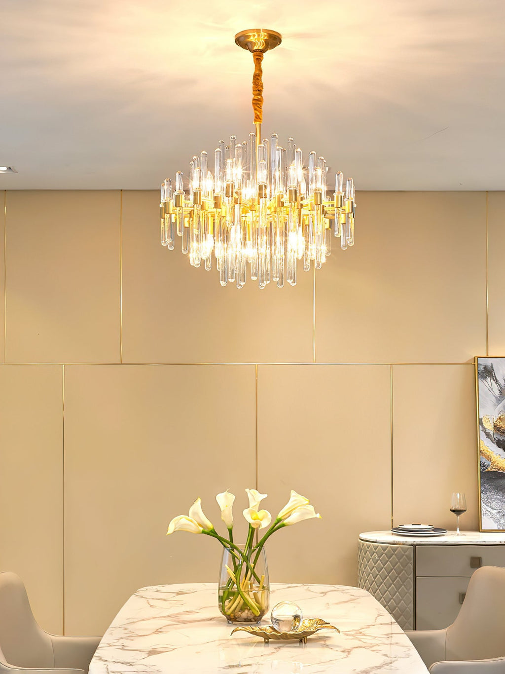 brass-chandelier-with-clear-glass-rods-shade-anzaz--52