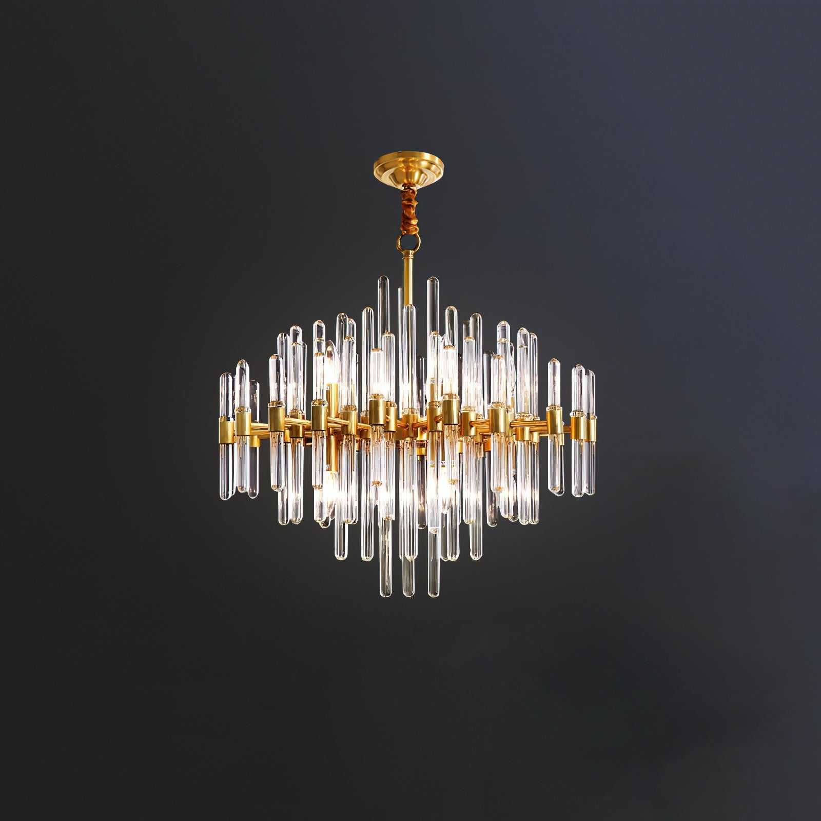 brass-chandelier-with-clear-glass-rods-shade-anzaz--56