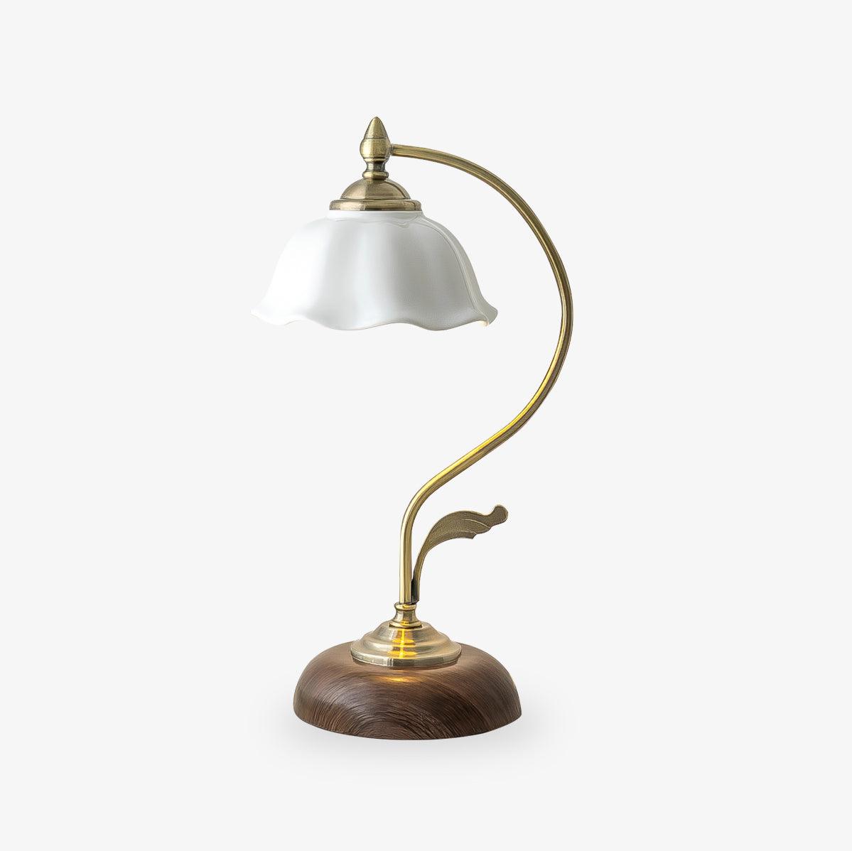 vintage-laiton-table-lamp-anzaz-Walnut Color & Gold-1