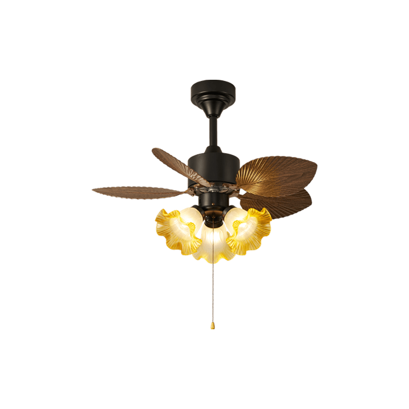 vintage-leaf-ceiling-fan-light-anzaz--13