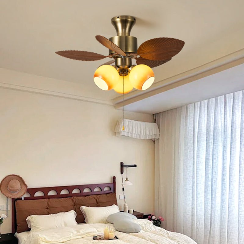 vintage-leaf-ceiling-fan-light-anzaz-Walnut Color-5