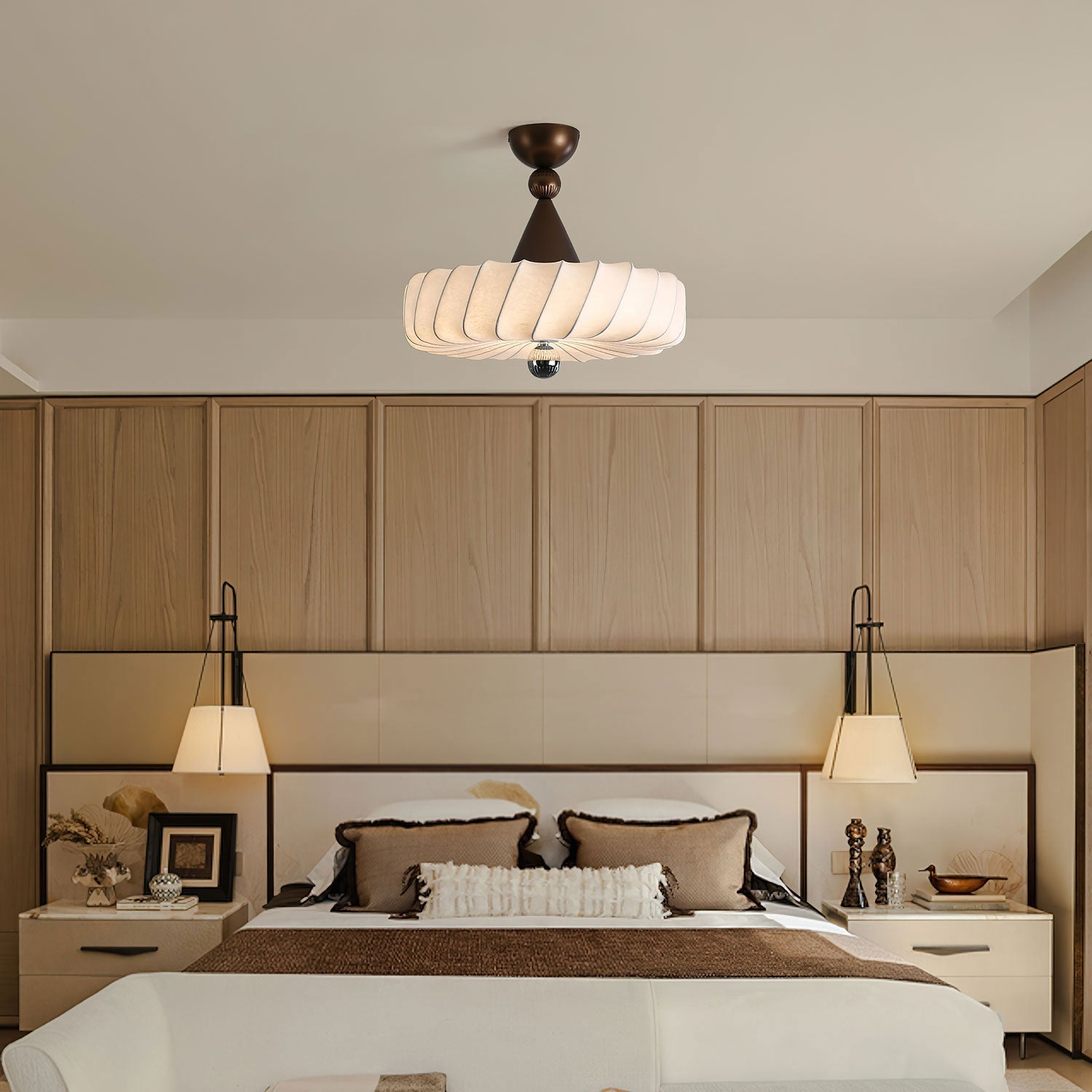 virelle-spiral-ceiling-light-anzaz-Bronze & White-2