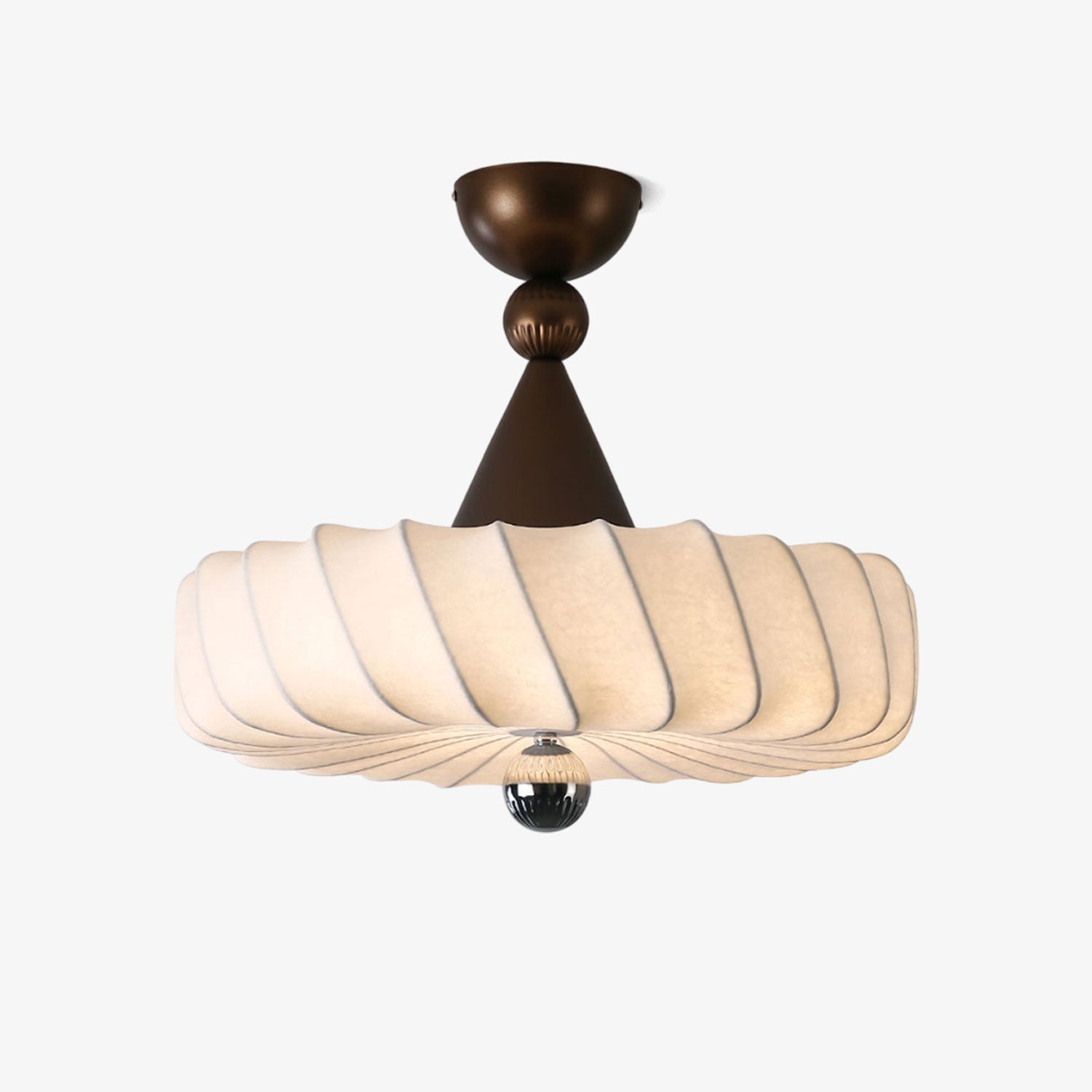virelle-spiral-ceiling-light-anzaz-Bronze & White-1
