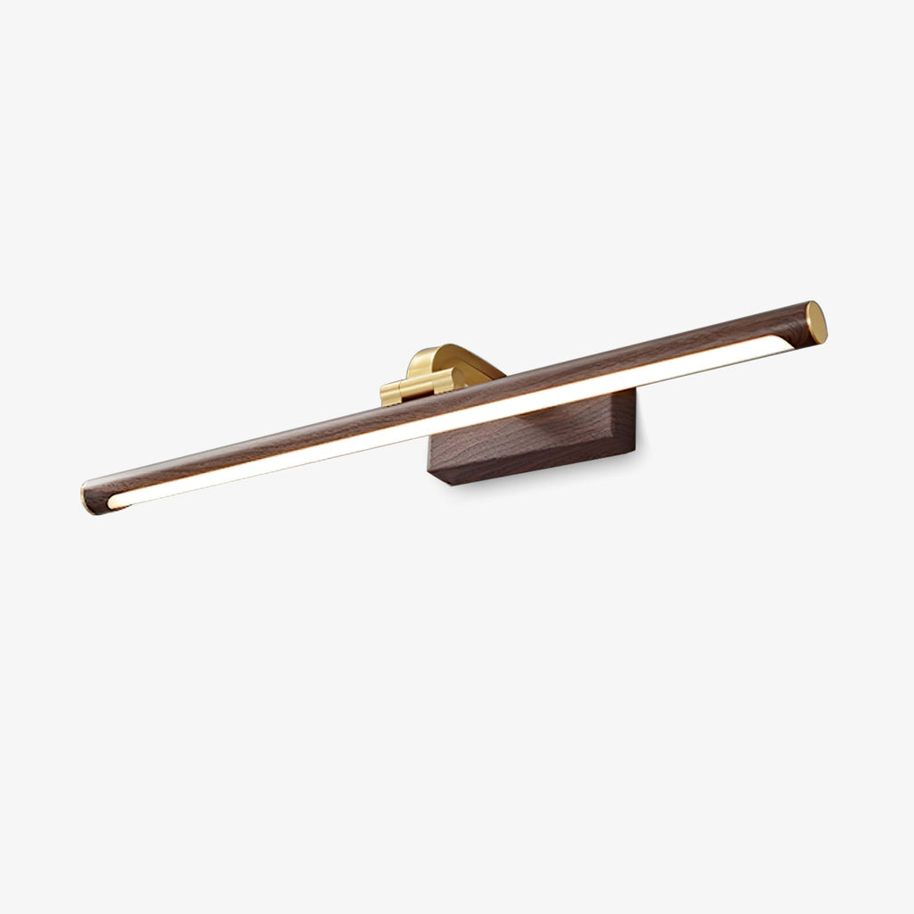 walnut-linear-led-wall-light-anzaz-Walnut Color & Warm Light-1