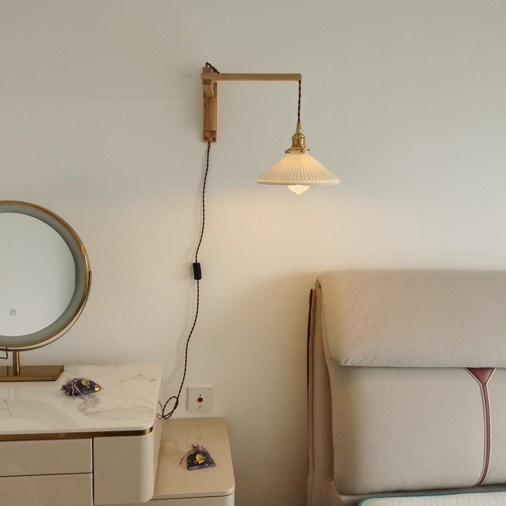 walnut-telescopic-wall-lamp-anzaz-Wooden+White-2