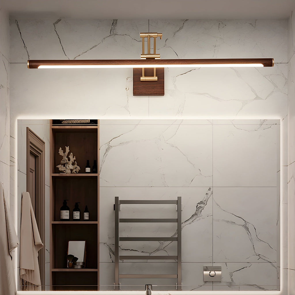 walnut-linear-adjustable-wall-light-anzaz-Walnut Color & Warm Light-3