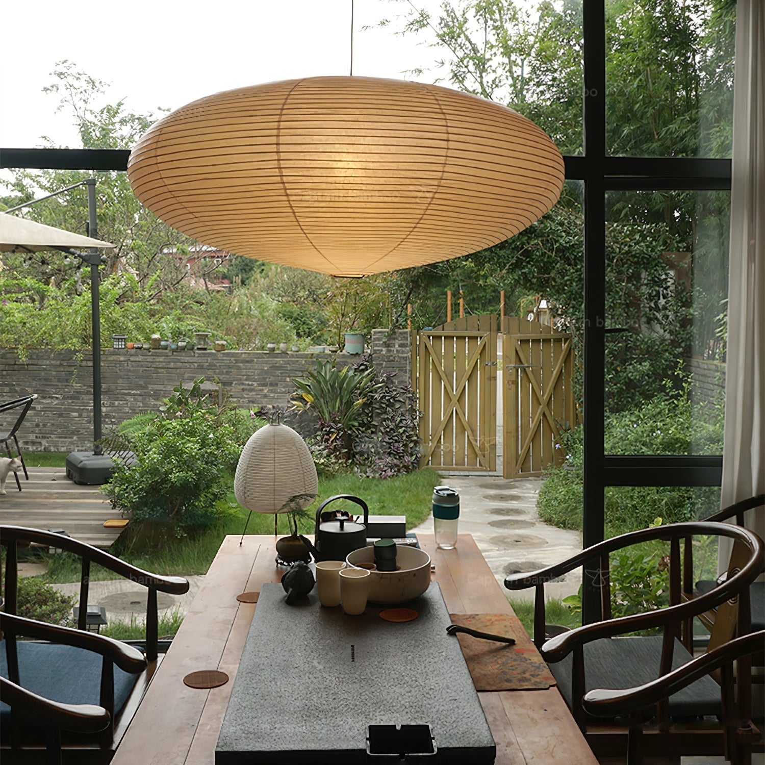 rice-paper-15a-pendant-light-anzaz-White & Black Cable-9