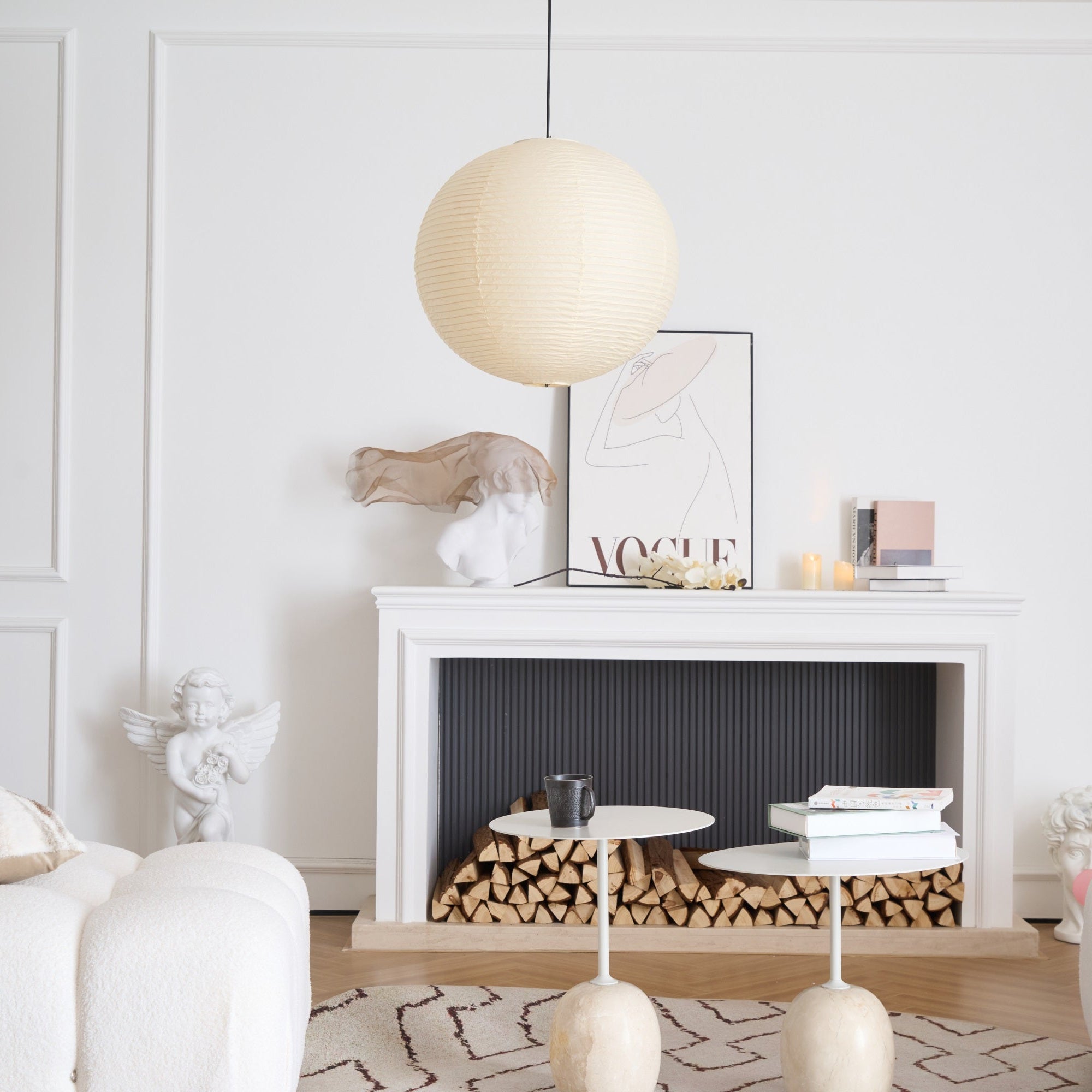 rice-paper-pendant-lamp-anzaz-White Lampshade & White Cable-10