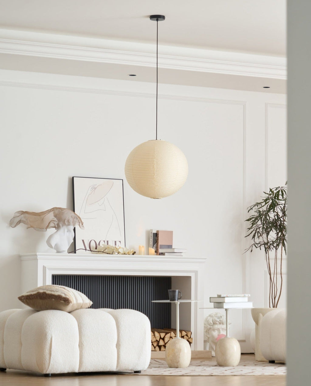 rice-paper-pendant-lamp-anzaz-White Lampshade & White Cable-15