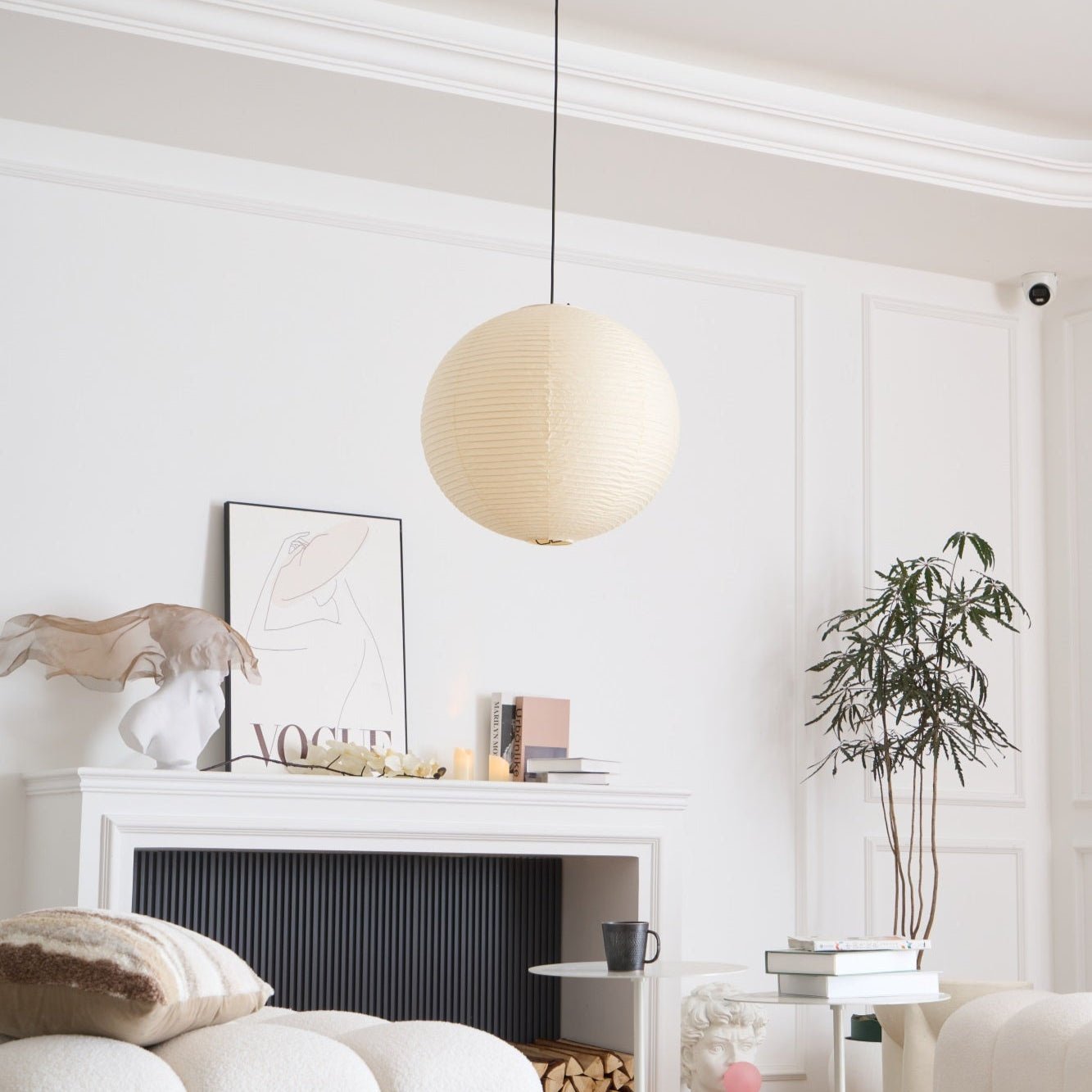rice-paper-pendant-lamp-anzaz-White Lampshade & White Cable-12