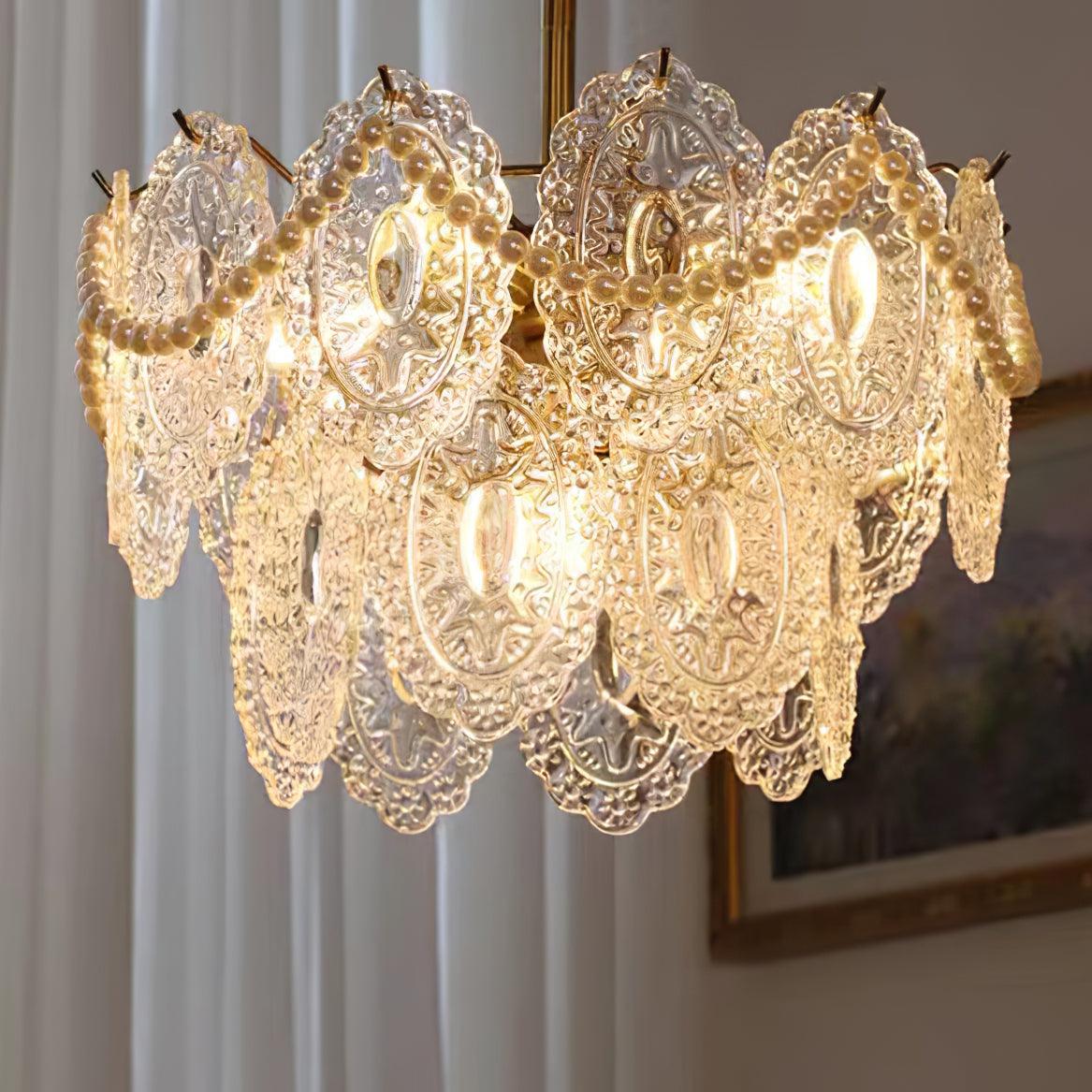 wave-pearl-chandelier-anzaz-Gold-4