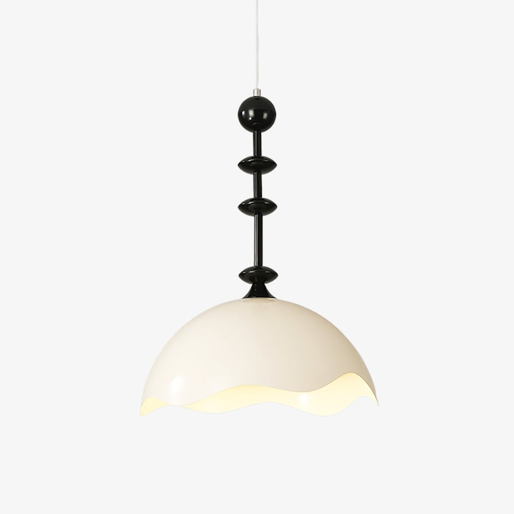 wave-crest-pendant-lamp-anzaz-Black & Beige-1