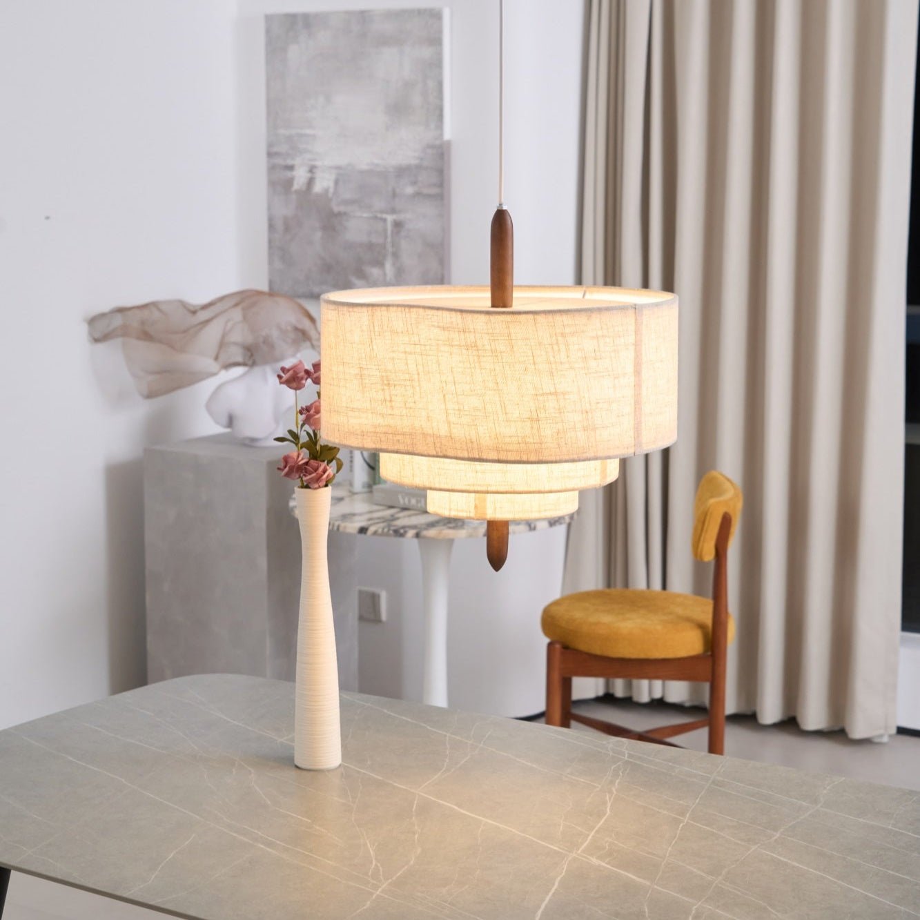 wave-ladder-pendant-lamp-anzaz-Walnut wood & White-3