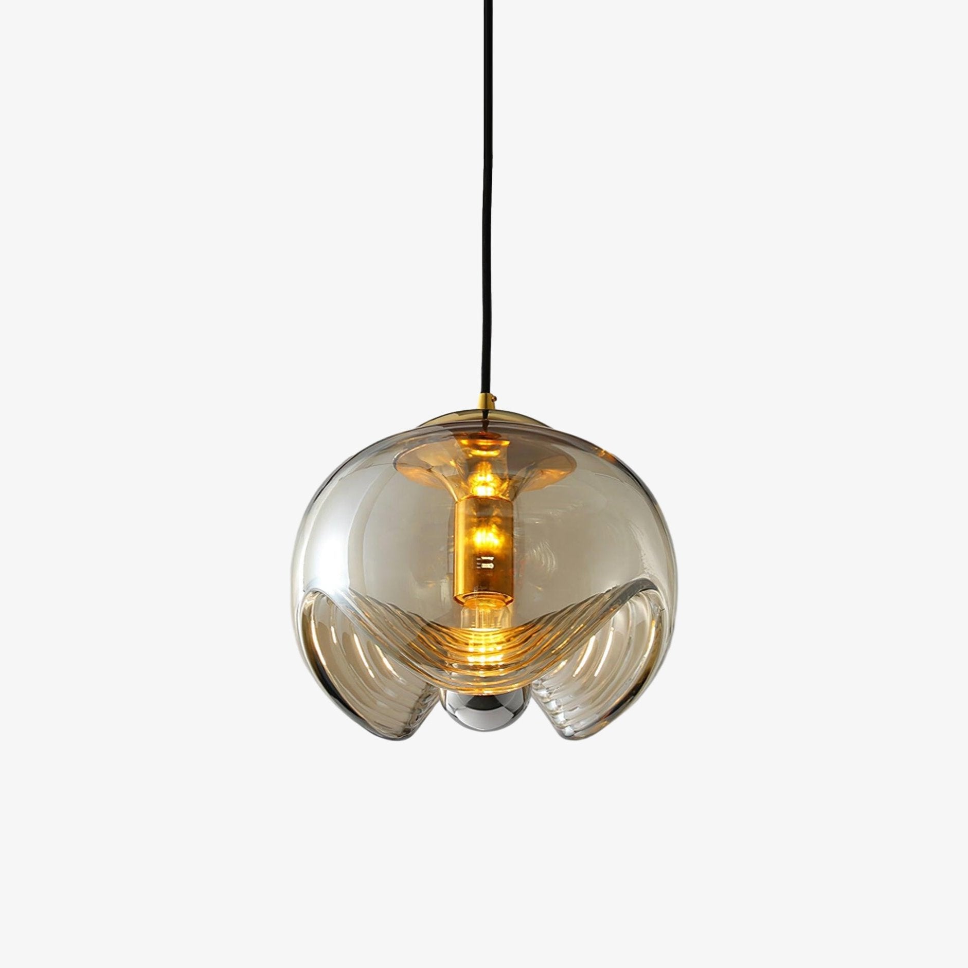 wave-pendant-light-anzaz-Silver+Clear-1