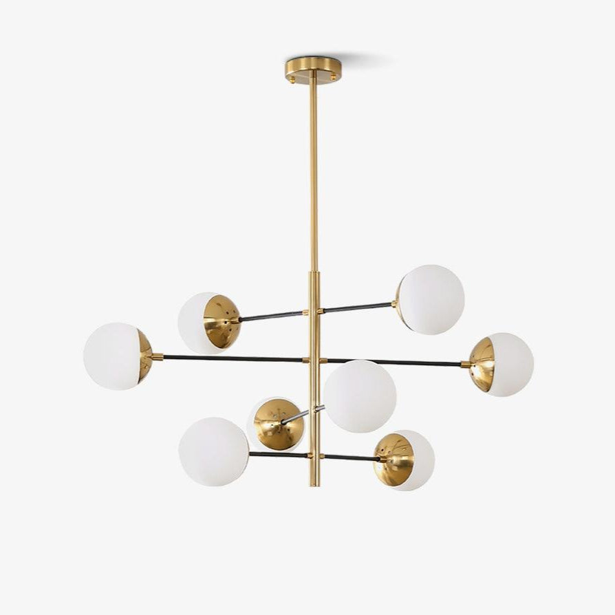 waverly-chandelier-anzaz-Gold & White-1