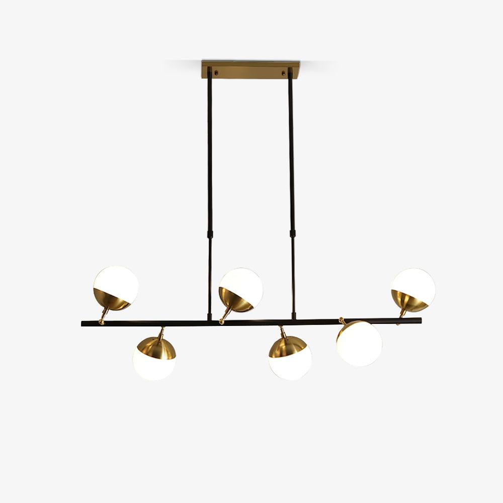 waverly-restaurant-chandelier-anzaz-Gold & White-1